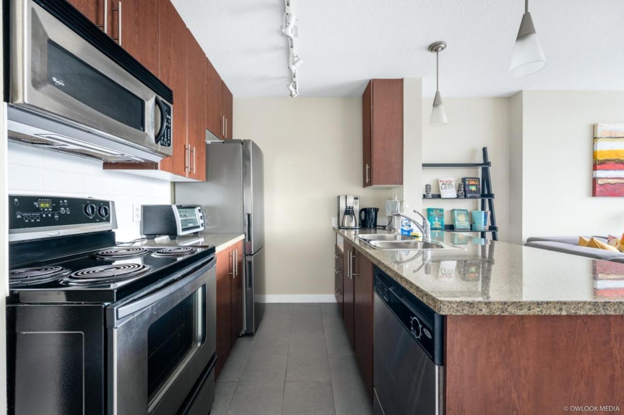 Explore Vancouver Downtown From Luxury 1 Bed/Bath Exteriör bild