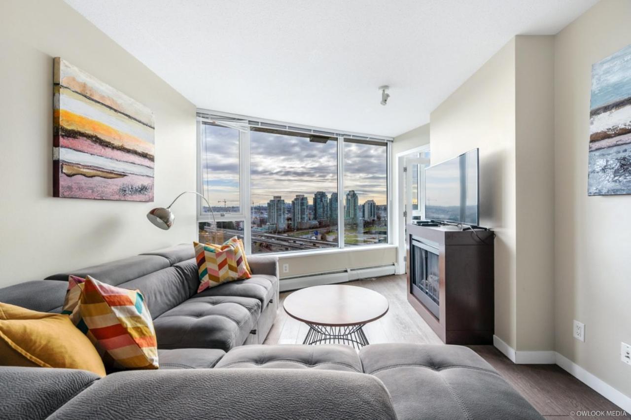 Explore Vancouver Downtown From Luxury 1 Bed/Bath Exteriör bild